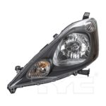 Left Headlamp assy composite BASE|DX|LX - HONDA FIT 2009-2014