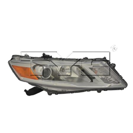 Left Headlamp assy composite Halogen - HONDA CROSSTOUR 2013-2015