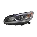 Left Headlamp Assy Composite EX/EX-L/SE/SPORT/SPORT SPECIAL EDITION; Sedan; Halogen; w/DRL - HONDA ACCORD 2016-2017
