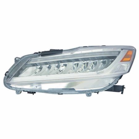 Left Headlamp Assy Composite Sedan; Led - HONDA ACCORD 2016-2017