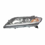 Left Headlamp assy composite LX-S; Coupe; Halogen - HONDA ACCORD 2016-2017