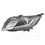 Left Headlamp assy composite Halogen; w/o DRL - HONDA ODYSSEY 2018-2023