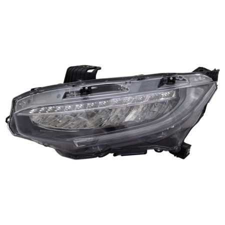 Left Headlamp assy composite TOURING; LED - HONDA CIVIC 2019-2019