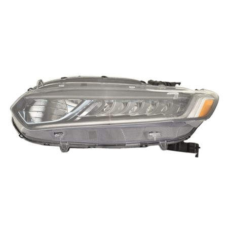 Left Headlamp Assy Composite HYBRID; Halogen; LED Low Beam - HONDA ACCORD 2018-2020