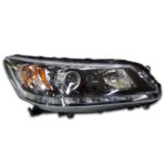 Right Headlamp assy composite EX-L V-6|TOURING; 3.5L; Sedan; Halogen; w/LED DRL - HONDA ACCORD 2013-2013