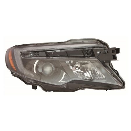 Right Headlamp assy composite LED; w/Halogen High Beam; w/Auto Dimming - HONDA PASSPORT 2019-2021