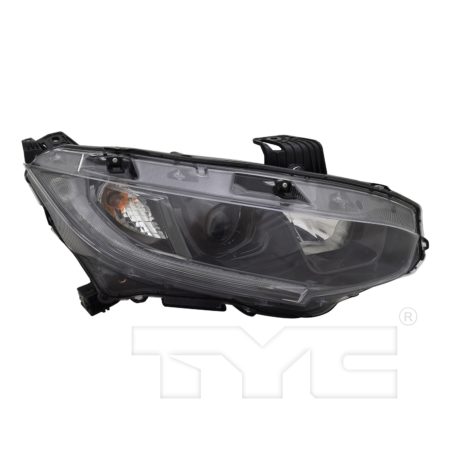 Right Headlamp assy composite Sedan/Coupe; Halogen - HONDA CIVIC 2019-2021