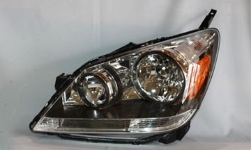 Left Headlamp Lens/Housing Combination Lamp - HONDA ODYSSEY 2005-2007