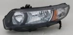 Right Headlamp lens/housing Coupe; 5 Speed Manual/Auto Trans; w/Clear Signal Lens - HONDA CIVIC 2010-2011