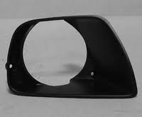 Left Fog lamp cover textured matte-black - HONDA PILOT 2003-2005