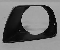 Right Fog lamp cover textured matte-black - HONDA PILOT 2003-2005