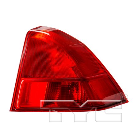 Right Taillamp assy 4dr sedan; quarter panel mounted; w/o bulbs or sockets - HONDA CIVIC 2001-2002