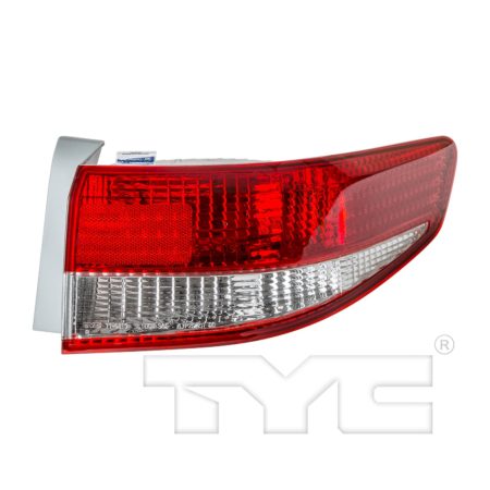 Right Taillamp assy 4dr sedan; body mounted; w/o bulbs or sockets - HONDA ACCORD 2003-2004