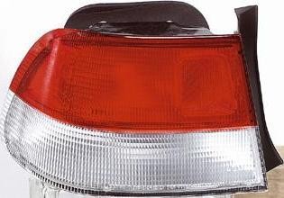 Left Taillamp lens/housing 2dr coupe; body mounted - HONDA CIVIC 1999-2000