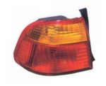 Left Taillamp lens/housing 4dr sedan; body mounted - HONDA CIVIC 1999-2000