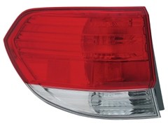 Left Taillamp Lens/Housing - HONDA ODYSSEY 2008-2010