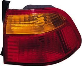 Right Taillamp lens/housing 4dr sedan; body mounted - HONDA CIVIC 1999-2000