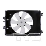 Air conditioning condenser/fan assy AWD; Motor/Blade/Shroud Assy - HONDA PILOT 2009-2015