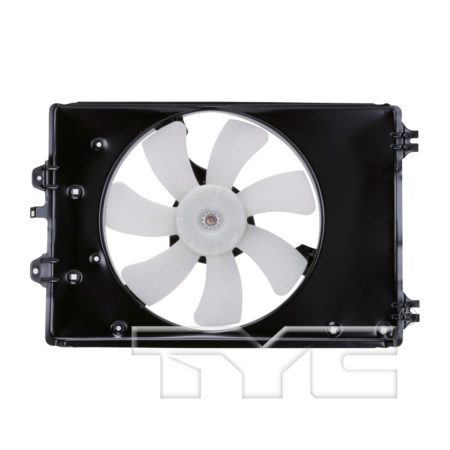 Air conditioning condenser/fan assy AWD; Motor/Blade/Shroud Assy - HONDA PILOT 2009-2015