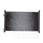 Air conditioning condenser 2dr coupe/4dr sedan - HONDA CIVIC 2001-2003