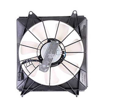 Condenser Fan Coupe/Sedan; 6 Cyl; Denso Brand; Motor/Blade/Shroud Assy - HONDA ACCORD 2013-2017