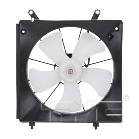 Radiator cooling fan assy includes motor/blade/shroud; w/4 cyl engine; Denso brand - HONDA ACCORD 1998-2002