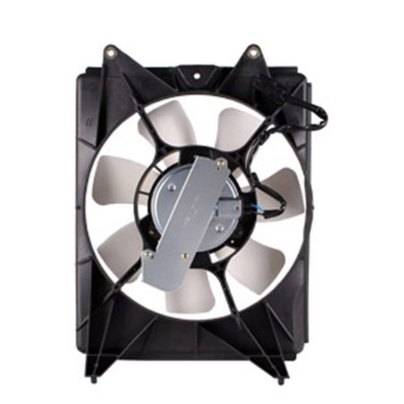 Radiator cooling fan assy 1.8L; RH; Denso Brand; Motor/Blade/Shroud Assy - HONDA CIVIC 2012-2015