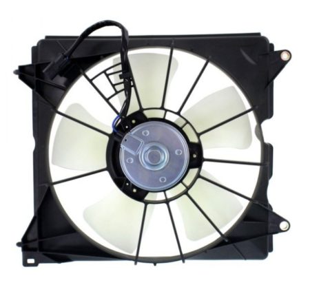 Radiator Cooling Fan Assy Sedan; 4 Cyl; Denso Brand; Motor/Blade/Shroud Assy - HONDA ACCORD 2013-2017