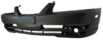 Front bumper cover Sedan; w/o Side Mouldings; prime CAPA - HYUNDAI ELANTRA 2004-2006