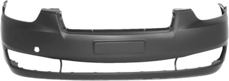 Front Bumper Cover 2Dr Hatchback; Primed - HYUNDAI ACCENT 2006-2011