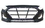 Front Bumper Cover ECO/GL/GLS/GLS TECH/LIMITED/SE/SEL; Primed - HYUNDAI SONATA 2018-2019