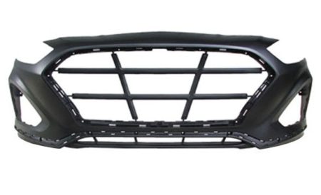 Front Bumper Cover Limited 2.0T/Sport/Sport 2.0T; Primed - HYUNDAI SONATA 2018-2019
