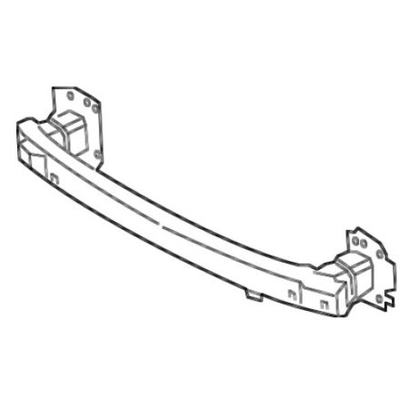 Front Bumper Reinforcement Usa Built; W/O Radar Cruise Control - HYUNDAI ELANTRA 2021-2021