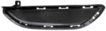 Left Front bumper insert Fog Lamp Opening Cover; Lower; Gloss Black - HYUNDAI TUCSON 2019-2021