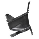 Left Front bumper insert Korea Built; Air Duct; w/o Fog Lamps; Black - HYUNDAI ELANTRA 2021-2021