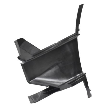 Left Front bumper insert Korea Built; Air Duct; w/o Fog Lamps; Black - HYUNDAI ELANTRA 2021-2021