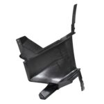 Left Front Bumper Insert Korea Built; Air Duct; W/O Fog Lamps; Dark Chrome - HYUNDAI ELANTRA 2021-2021