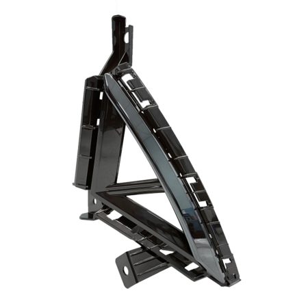 Left Front Bumper Insert Korea Built; Dark Chrome; Outer Grille - HYUNDAI ELANTRA 2021-2021