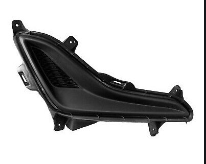 Right Front Bumper Insert Sedan; Fog Lamp Opening Cover; W/O Fog Lamps; Korea Built - HYUNDAI ELANTRA 2014-2016