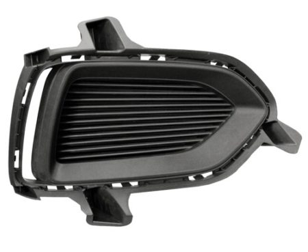 Right Front bumper insert GL|LE|SE|SEL; Fog Lamp Opening Cover; w/o Fog Lamps - HYUNDAI ACCENT 2018-2021