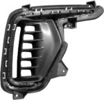 Right Front bumper insert Fog Lamp Opening Cover; w/o Fog Lamps - HYUNDAI SANTA FE XL 2019-2019