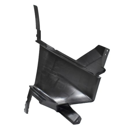 Right Front Bumper Insert Korea Built; Air Duct; W/O Fog Lamps; Dark Chrome - HYUNDAI ELANTRA 2021-2021