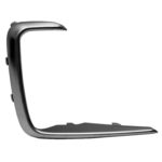 Left Front bumper molding Outer Opening Trim; Satin Nickel - HYUNDAI SANTA FE XL 2019-2019