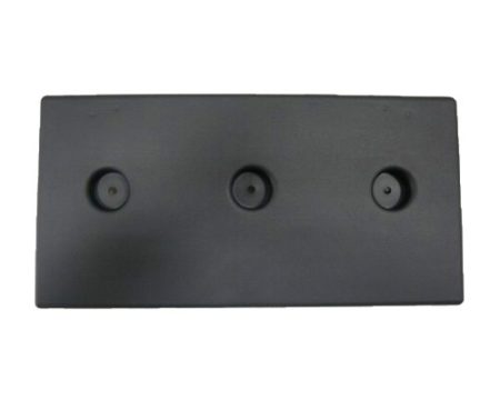 Front bumper license bracket w/o Intelligent Cruise Cont - HYUNDAI ELANTRA 2019-2020