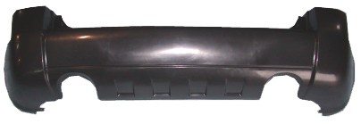 Rear Bumper Cover 2.7L; W/O Garnish; Primed - HYUNDAI TUCSON 2005-2009