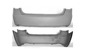 Rear bumper cover 2.4L; prime - HYUNDAI SONATA 2006-2008