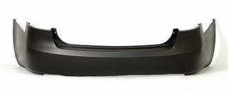 Rear bumper cover 3.3L; prime - HYUNDAI SONATA 2006-2008