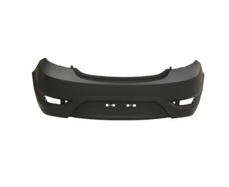 Rear Bumper Cover H/B; Primed CAPA - HYUNDAI ACCENT 2012-2017