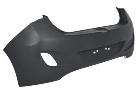 Rear Bumper Cover Primed - HYUNDAI ELANTRA GT 2014-2017