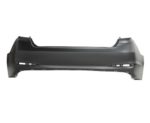 Rear Bumper Cover W/O Rear Object Sensors; Primed CAPA